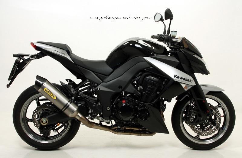 ECHAPPEMENT MOTO ARROW KAWASAKI Z1000 2010 RACE-TECH_71758PK_1